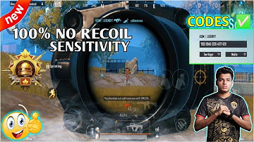 New Update 1.9.0 !! Best Sensitivity CODE + Control Setting PUBG Mobile | BGMI After Update 1.9.0 😱