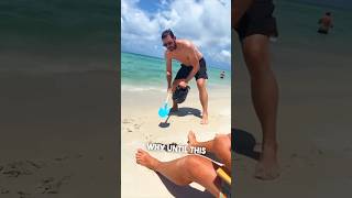 This guy got fooled at the beach😂#short #shortsfeed