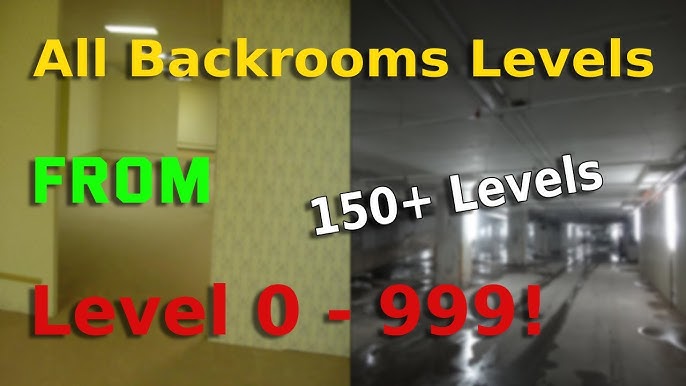 Every normal level of the Backrooms MGHC (Outdated) (Levels 0-999