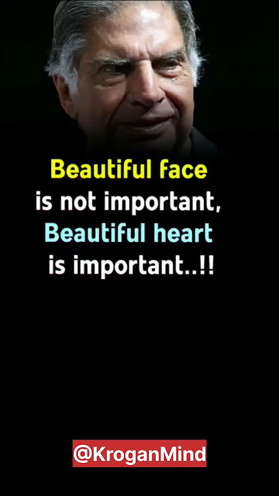 Why Ratan Tata is So Loved... #ratantata #quotes #goodvibes