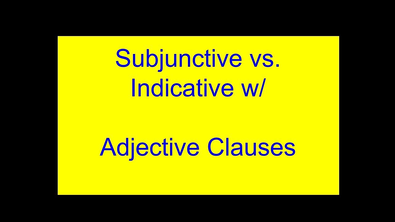 indicative-vs-subjunctive-spanish-endings-slideshare