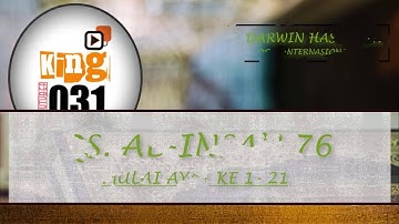 De Koran leren reciteren || Soera Al-Insan || H. Darwin Hasibuan