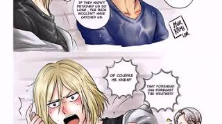 Otayuri comic- In the rain