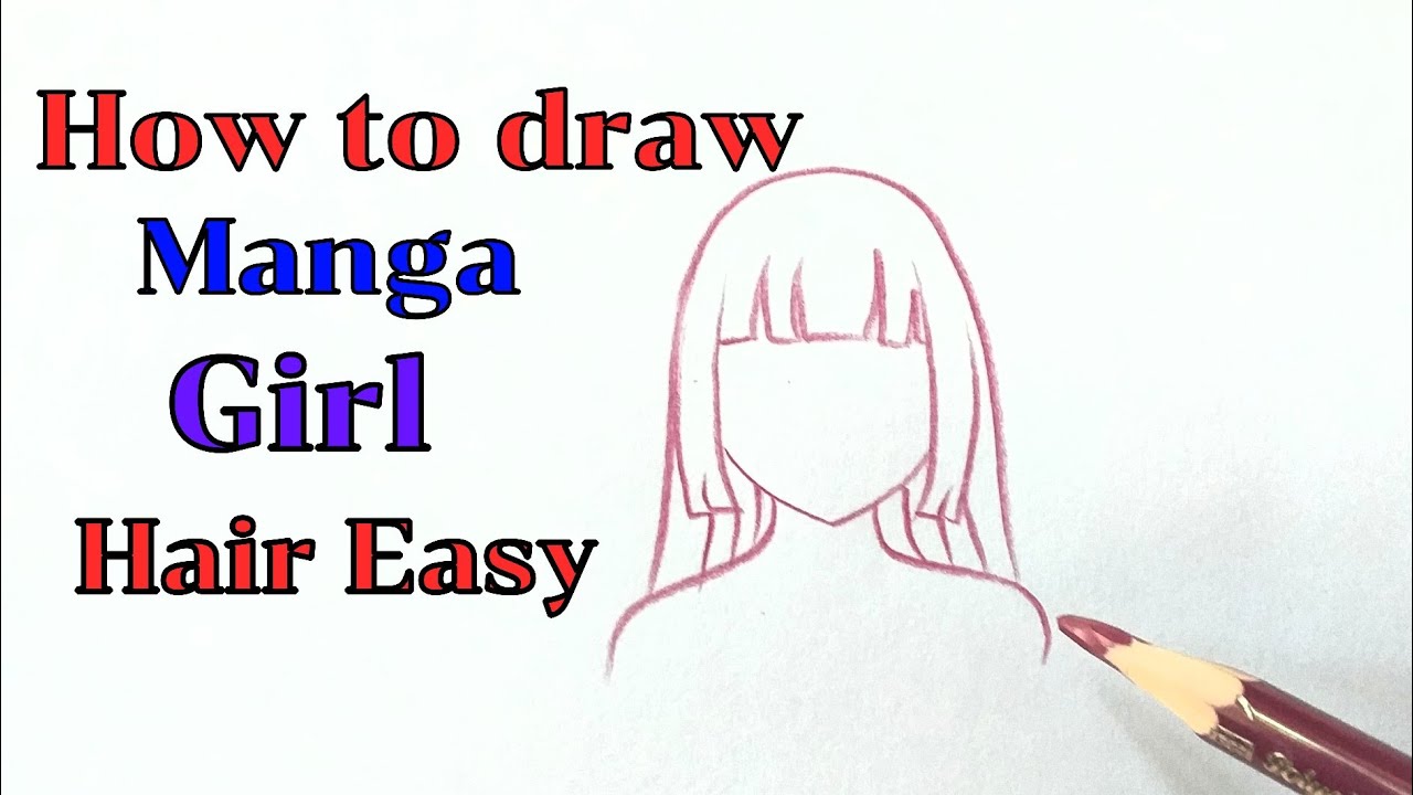 How to Draw Anime Hair – Learn Drawing Various Anime Hairstyles