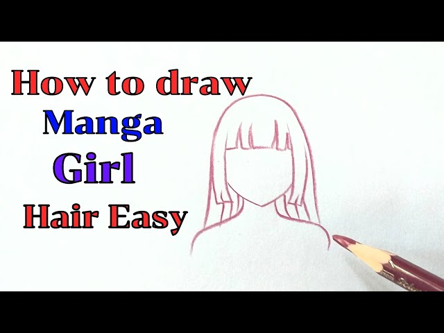 Girl Anime Hairstyles  Anime drawings for beginners, Manga hair, Anime  sketch