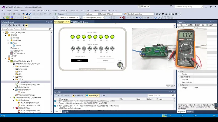 [ASIX e-Learning] Buildup AX58400 EtherCAT Slave ADIO Demo Kit BSP Tutorial