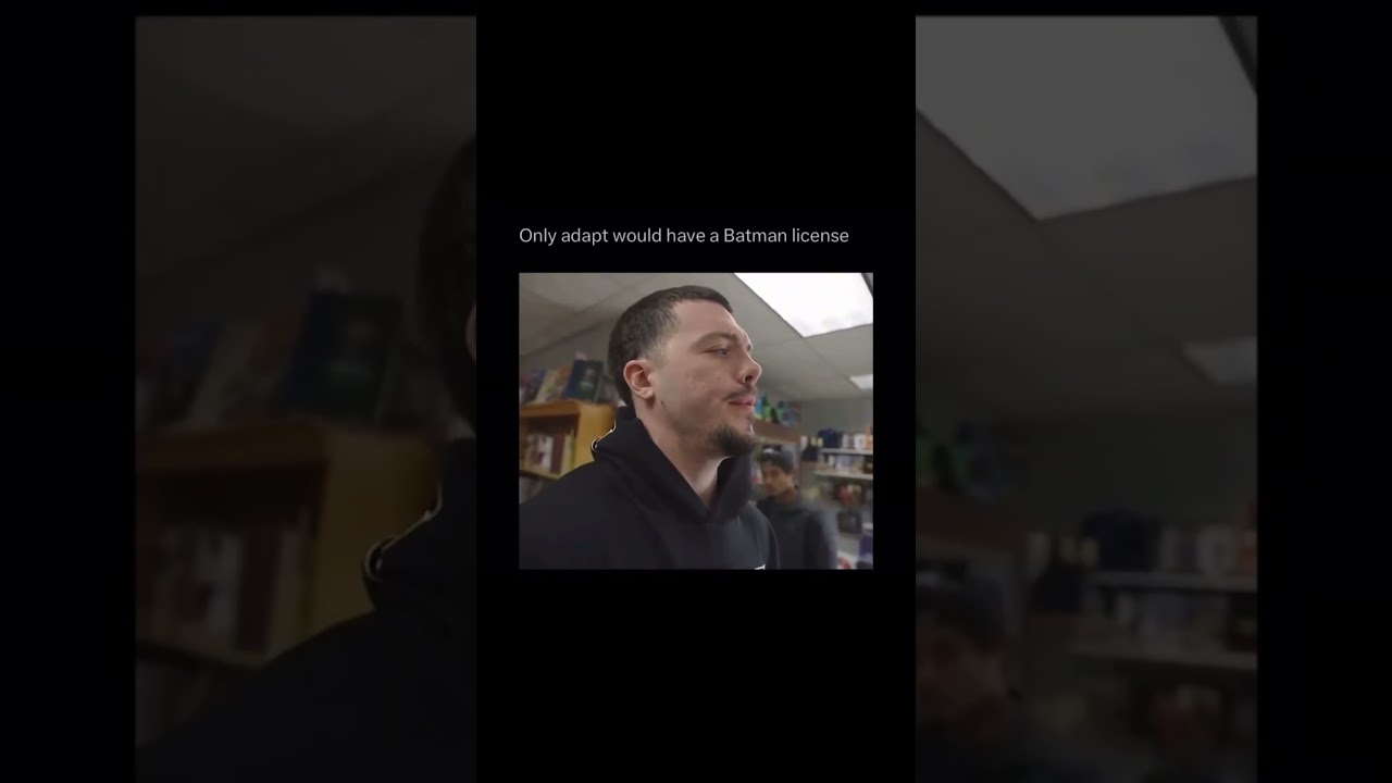 Only FaZe Adapt Would Have A Batman License🤣🤣