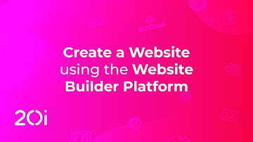 20i: Create a Website using the Website Builder Platform