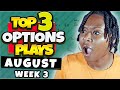 Top 3 Options Plays This Week [Weekly Options] 🔥🚀