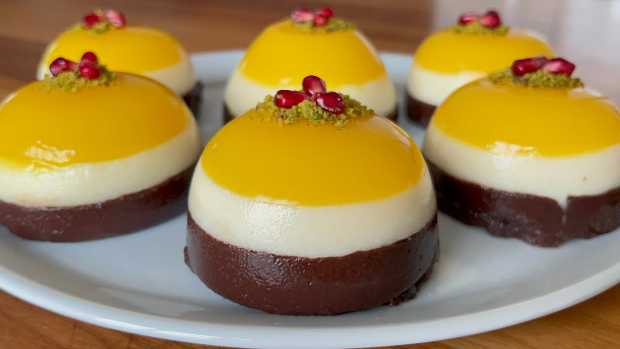 ÇOK HAFİF VE ÇOK LEZZETLİ❗️GÖRÜNTÜ HARİKA KEZZET ŞAHANE ❗️3 RENKLİ SÜTLÜ TATLI TARİF 👌💯