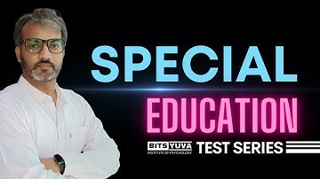 TEST SERIES FOR DSSSB TGT/PRT SPECIAL EDUCATION | BITSYUVA WITH DEEPAK K. SHARMA