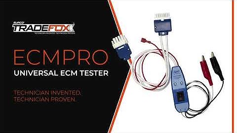 How to Easily Test an ECM Motor Using the SUPCO® TradeFox™ ECMPRO Universal Tester