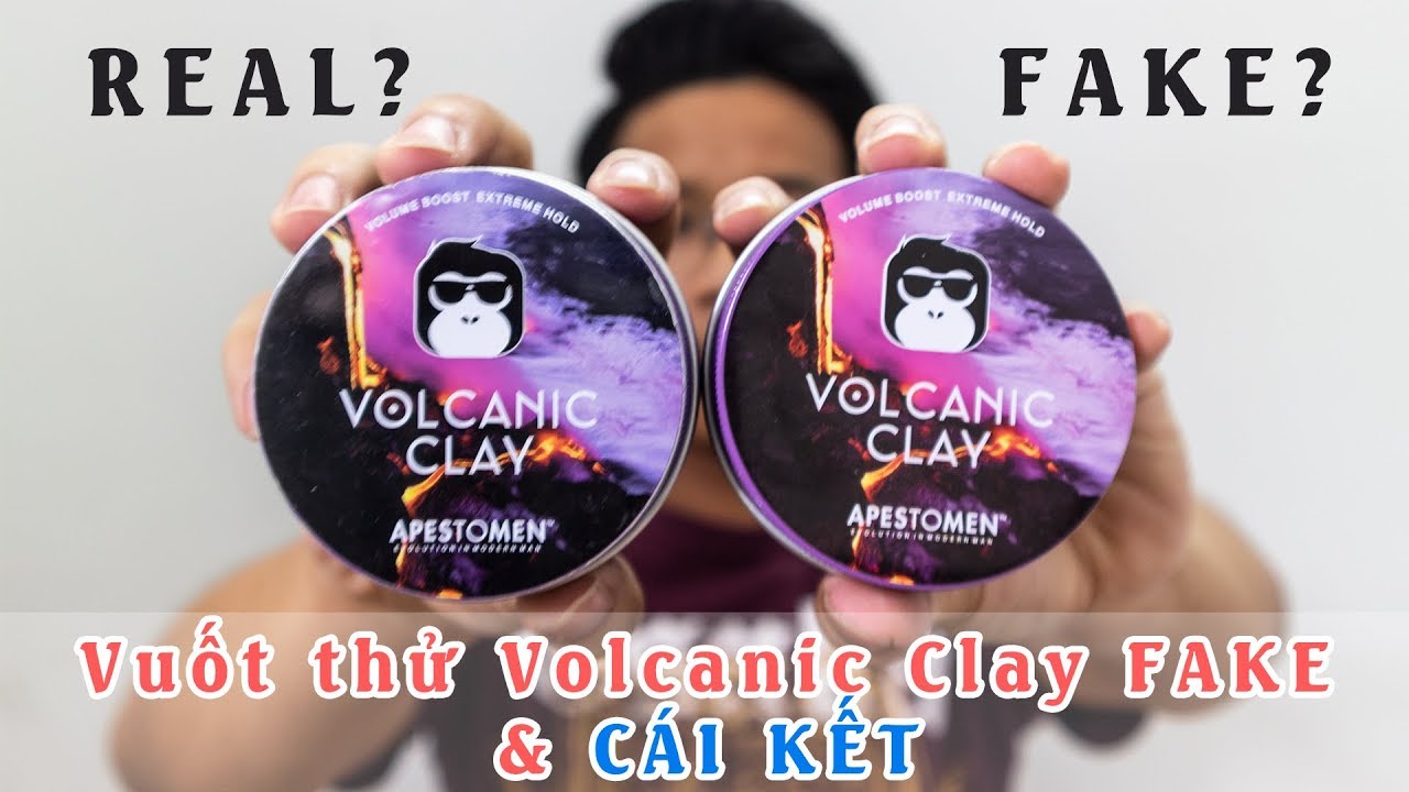 Sáp vuốt tóc Volcanic Clay 2022 nắp nhôm Volcanic Clay V5 chính hãng