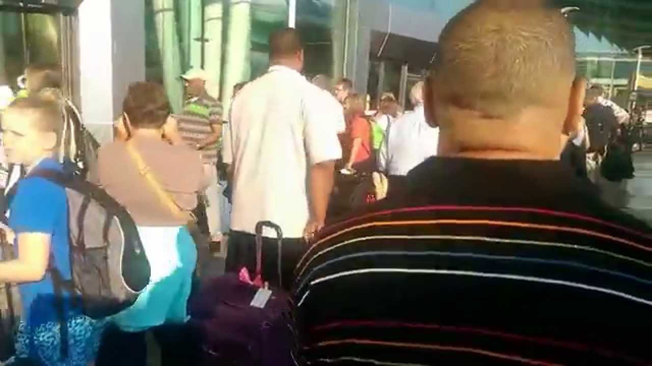 Southwest BWI Curbside checkin line YouTube