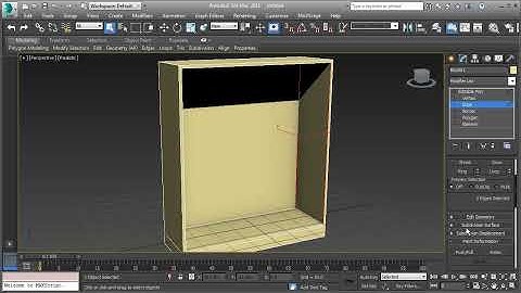3ds Max Bookshelf Modeling Tutorial (Basic)