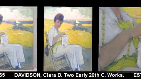Clara Davidson: two works | Artwork | Clarke Aucti...