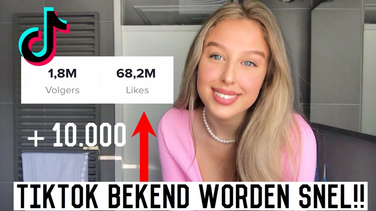 New Update HOE WORD JE SNEL BEKEND OP TIKTOK ?! / 5 tips