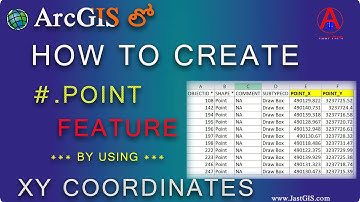 ArcMap Creating Points from XY Values|Create Points from a Table in ArcGIS