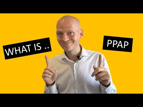 Video: Apa singkatan dari Ppap di bidang manufaktur?