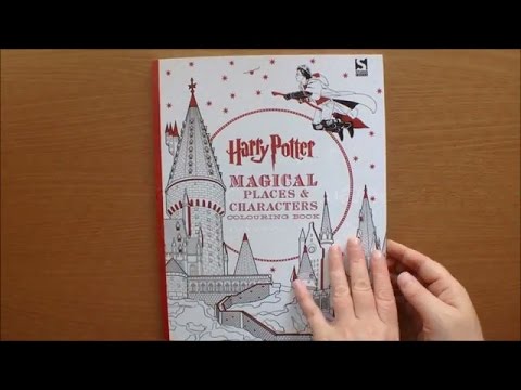 harry-potter-magical-places-&-characters-colouring-book-flipthrough