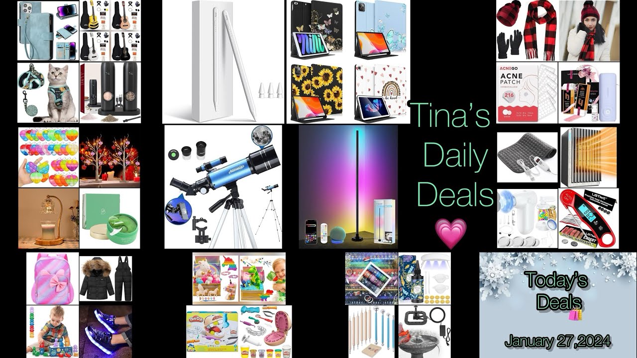 INSANE Amazon deals with today’s promo discount codes on Stylus Pens heat pad & more 💗 01/27