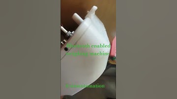 bluetooth enable weighing machine @simautomation from Taj #weighingscales