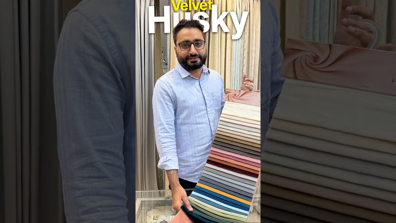 Husky Velvet Fabric for Sofa & Curtains  Wholesale in Delhi | InWeave Kirti Nagar