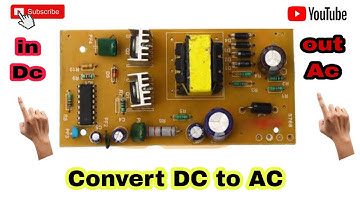 How To Convert DC to AC | Direct current Inverting | 2D Animation @Did-u-knnow