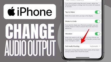 How To Change iPhone Audio Output 2023 EASY