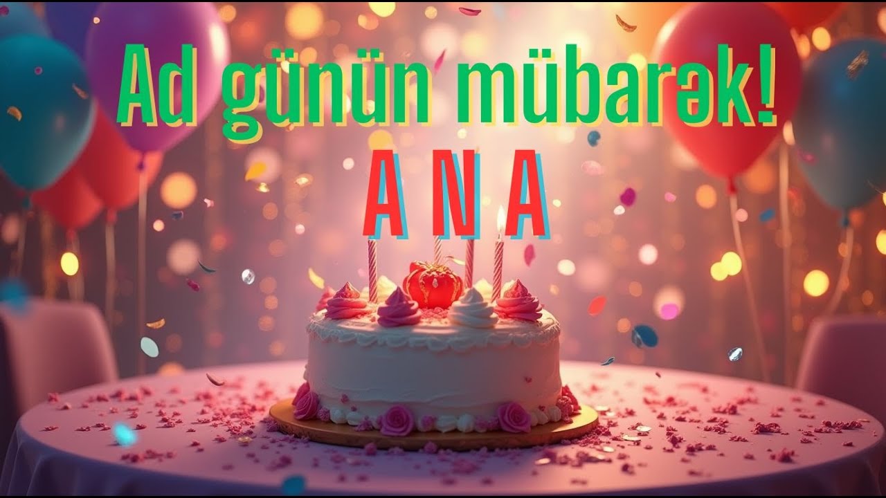 Bu gun senin dogum gunun ANA (Status ucun) – Analar üçün Ad gunu mahnisi 2025