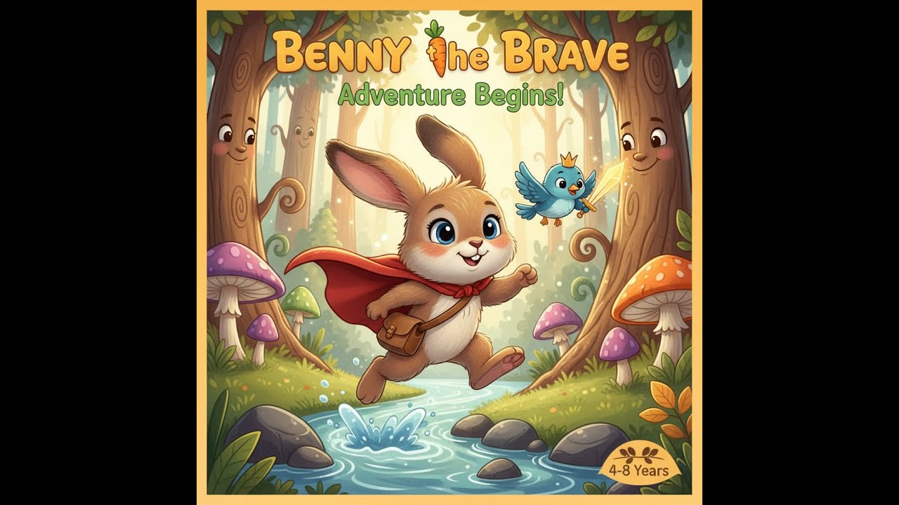 Benny The Brave Little Rabbit | Bedtime stories for kids - YouTube