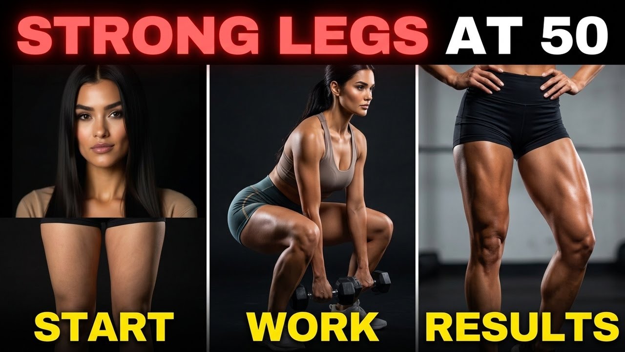 How to build Muscular and Fit Legs after Age 50