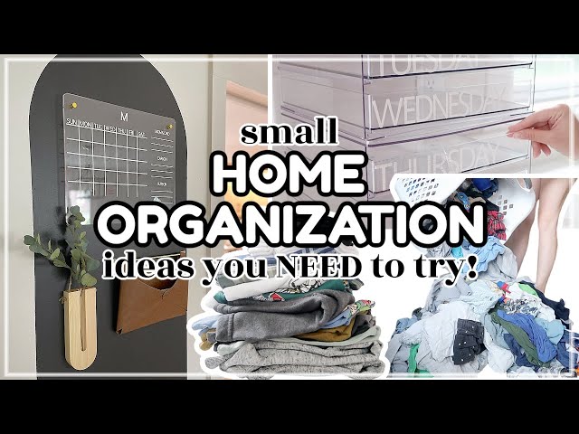 110+ Small Space Organization, Storage & Living Hacks — Minimize My Mess