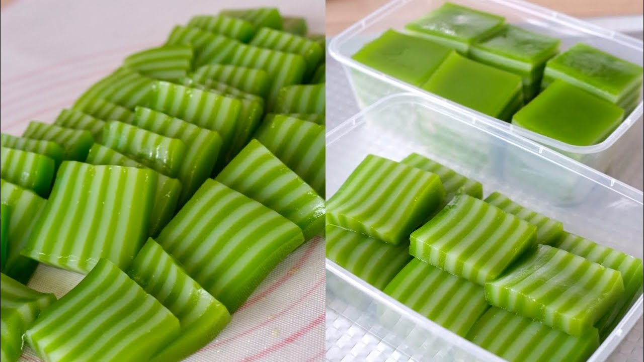 สูตรสร้างอาชีพขนมชั้นใบเตยน้ำมันขี้โล้  หอม เหนียว นุ่ม ดูคลิปนี้จบทำขนมชั้นอร่อยแน่นอน