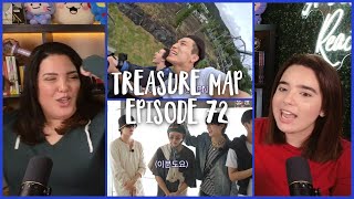 Who's Manly?! 🤣 Reacting to [TREASURE MAP] EP.72 👻 이제 트레저에 겁쟁이는 없다 🎢 상남자 프로젝트 | Ams \& Ev React