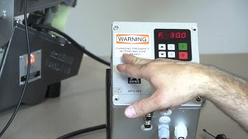 Part 2 - Eriez G Series Feeder Control Set Up