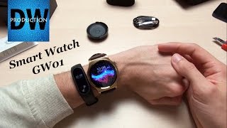 Умные часы Smart Watch GW01. Распаковка и полный обзор.