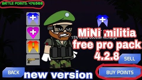 Mini Militia Mod Trick Earn Unlimited Battle Points  #minimilitiamod