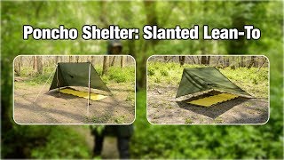 Poncho Shelter: Slanted Lean-To
***Attention*** Plight to Freedom is now The Cargo Cult Café. Same type of content with added weirdness.
This week we are going to cover the slanted lean-to which is quickly becoming one of my favorite tarp configurations. It provides two sides of protection from the elements and is perfect for setting up next to a long fire. I have found that having the extra wall will cause the tarp to retain more heat than a regular lean-to and it offers more protection from side winds and rain which is great for those cold wet nights.
https://www.cargocultcafe.com/poncho-shelter-slanted-lean-to/
Tarp Setup
3 Tarp Ridgelines
https://www.cargocultcafe.com/3-tarp-ridgelines-tied-toggled-hardware/
Three ways to setup a tarp with trekking poles
https://www.cargocultcafe.com/trekking-pole-tarp-setup/
A comprehensive guide to tarp and tent guy lines
https://www.cargocultcafe.com/guy-lines/
Tent stakes
https://www.cargocultcafe.com/tent-stakes/
5 DIY Tarp Tensioners
https://www.cargocultcafe.com/5-diy-elastic-tarp-tensioners/
DIY Thera-band tarp Tensioner
https://www.cargocultcafe.com/diy-thera-band-tarp-tensioner/
5 knots you need to know
https://www.cargocultcafe.com/5-knots-you-need-to-know/ Poncho Shelter: Slanted Lean-To