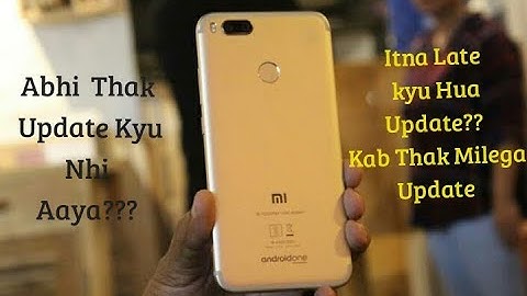 Mi A1 Android Pie Update |Reason Why Mi A1 is not getting pie update | #Mia1pieupdate