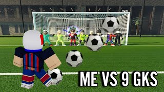 Can I Score On 9 Goal Keepers In Real Futbol 24? (Roblox)