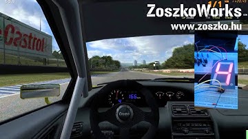 LFS + X-Sim + Arduino = Gear Indicator