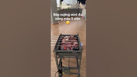 Bếp nướng than tự chế