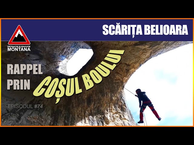 Rappel prin COSUL BOULUI din  Scarita Belioara | IN GOL CAT UN BLOC CU 20 ETAJE