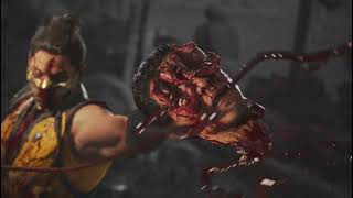 Mortal Kombat 1. Scorpion fatality and fatal blow. Resimi