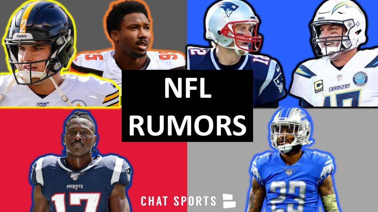 NFL Rumors: Philip Rivers Colts, Tom Brady Giants, Darius Slay Trade, Myles Garrett, Antonio Brown