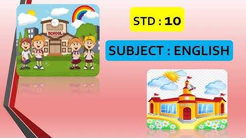 STD : 10 : English : Poem : 3 "Growing "