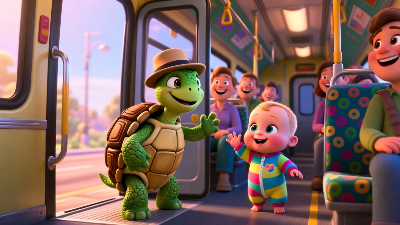 Beep Beep Bus Fun 🚌💨🍼 | Kids Fantasy Song | Learn Safe Travel and Happy Routines