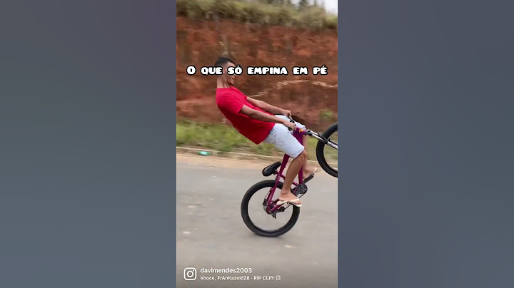 TIPOS DE PESSOAS QUE EMPINAM DE BIKE 😂