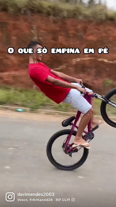 TIPOS DE PESSOAS QUE EMPINAM DE BIKE 😂